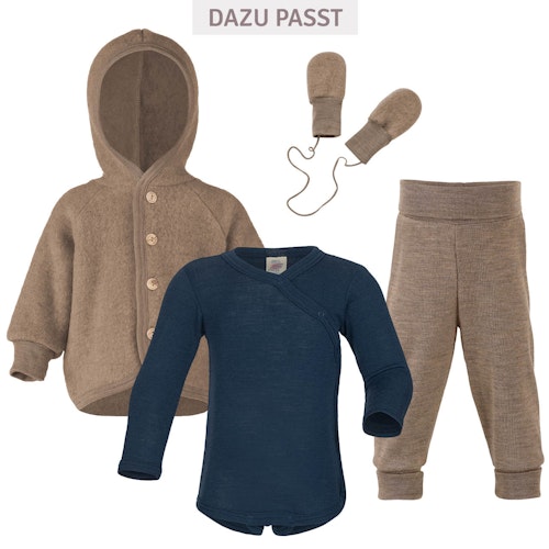 Warme Fleecejacke Wolle