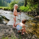 Vorschaubild Schwimmwindel Wellen