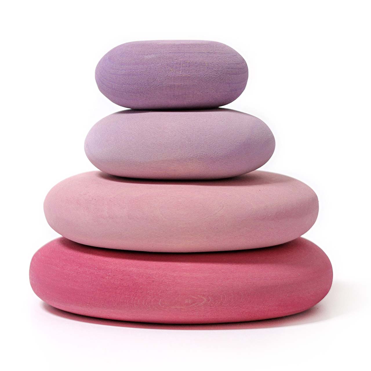 Flamingokiesel 4 Stk. Balance- & Stapelspiel