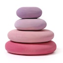 Vorschaubild Flamingokiesel 4 Stk. Balance- & Stapelspiel