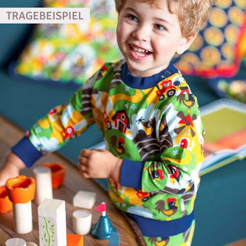 Schlafanzug langarm mit T Rex