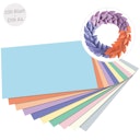 Vorschaubild Tonpapier pastell DIN A4 100 Blatt recycelt
