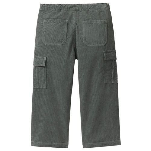 Robuste Feincord Hose grün
