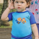 Vorschaubild Weiches Raglan T-Shirt Orangen