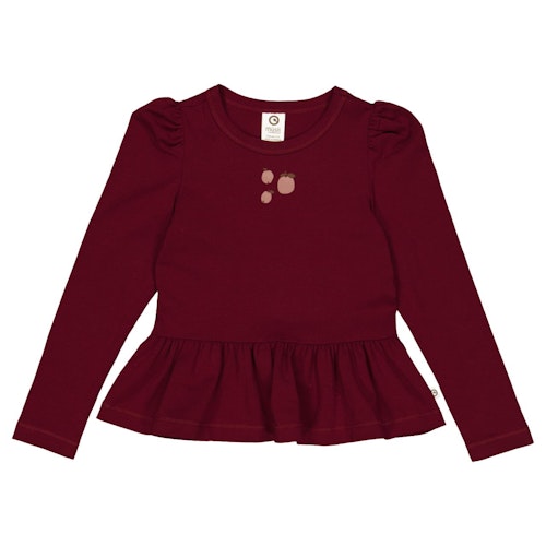 Edles Langarmshirt Schößchen