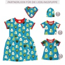 Vorschaubild Flatter Kleid kurzarm elastisch