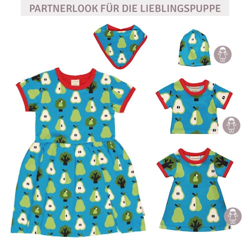 Flatter Kleid kurzarm elastisch