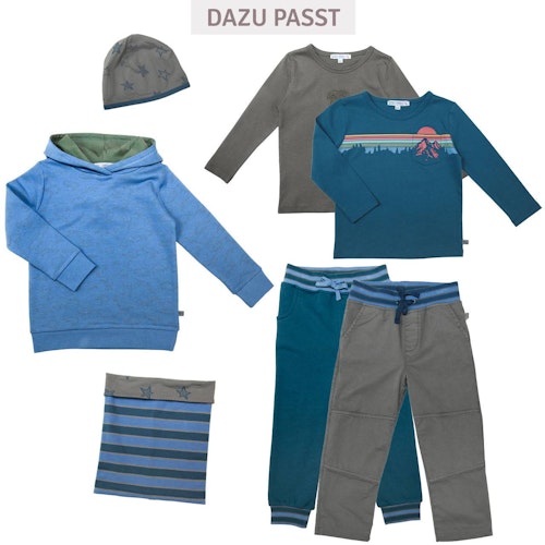 Shirt langarm Stickerei Schlage