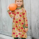 Vorschaubild Langarmkleid Streifen