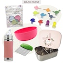 Vorschaubild Love is all we need 5er Set Piekser für Snacks