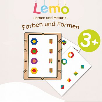 Lemo Kartensatz Farben und Formen ab 3 J.