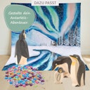 Vorschaubild Pinguin Schnabel hoch Holzfigur 7,5 cm