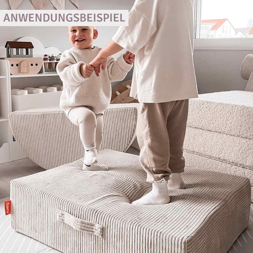 Funzy Hüpfkissen Salbeigrün (56x85x21 cm)