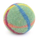 Vorschaubild Baby Filzball mit Glöckchen - grasgrün 9 cm