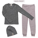 Vorschaubild Wolle Seide Leggings Bündchen
