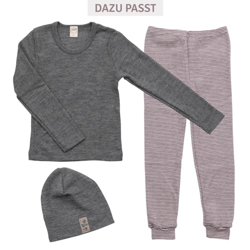 Wolle Seide Leggings Bündchen