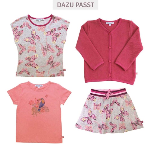 Sommer Shirt Schmetterling-Druck