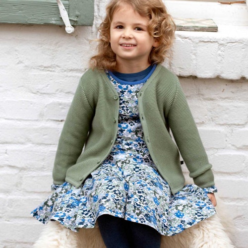 Flatterkleid langarm Pferde