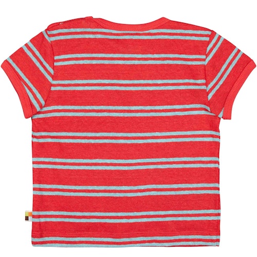 Leichtes Leinen Shirt kurzarm Streifen
