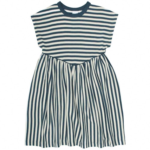 Edles Mädchenkleid Aloha-Muster Rüschen