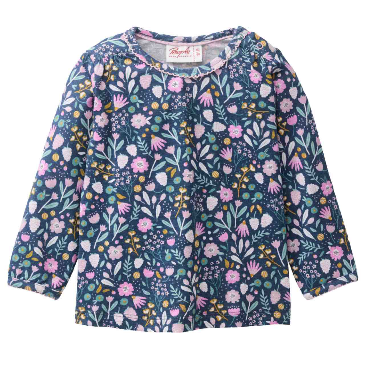 Süßes Langarmshirt Frühlingsprint