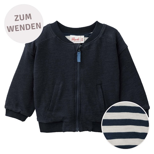 Wende Sweatjacke Reissverschluss
