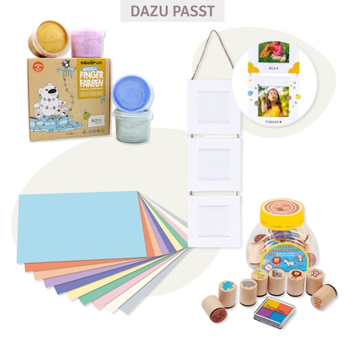 Bio Fingerfarben Glitzer 4er Set MIKA