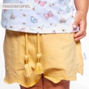 Vorschaubild Elastische Mädchen Shorts Sterne Stickerei