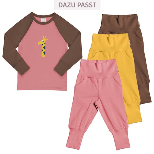 Raglanshirt Zahlen langarm