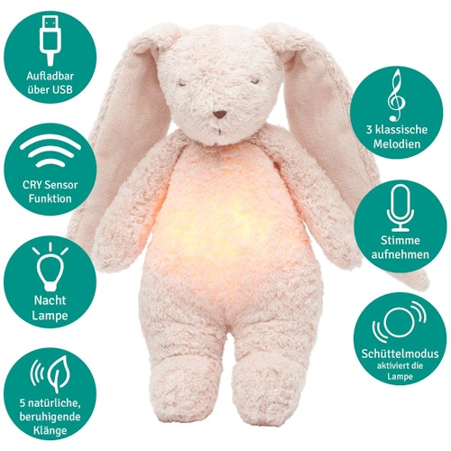 Der Bio-Summhase mit Lampe rosa