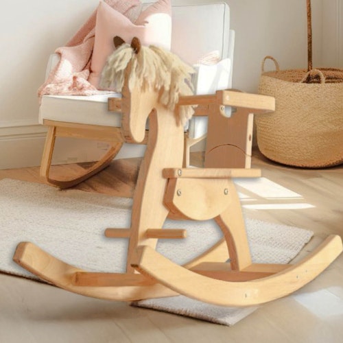 Holz Schaukelpferd Baby ab 10 Monaten