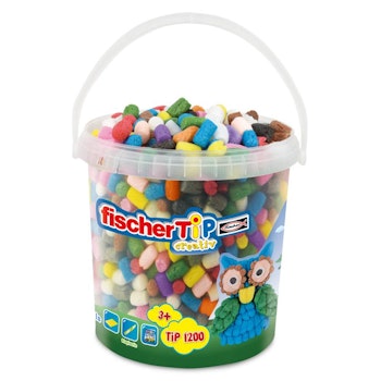 Fischer Tip Set 1200 Teile im Eimer mit Zubehör
