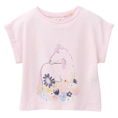 Weiches T-Shirt Blumenprint