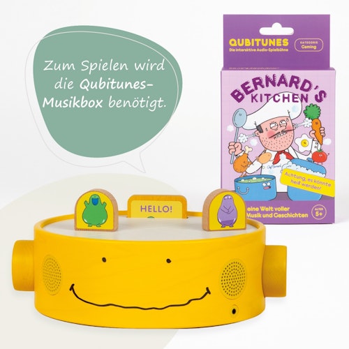 Bernard's Kitchen Audio-Spiel für Qubitunes ab 5 Jahren