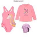Vorschaubild Badeanzug Stretch Einhorn