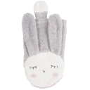 Vorschaubild Baby- und Kinder Waschlappen Hase grau