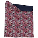 Vorschaubild Blumen Schlauchschal dunkelblau