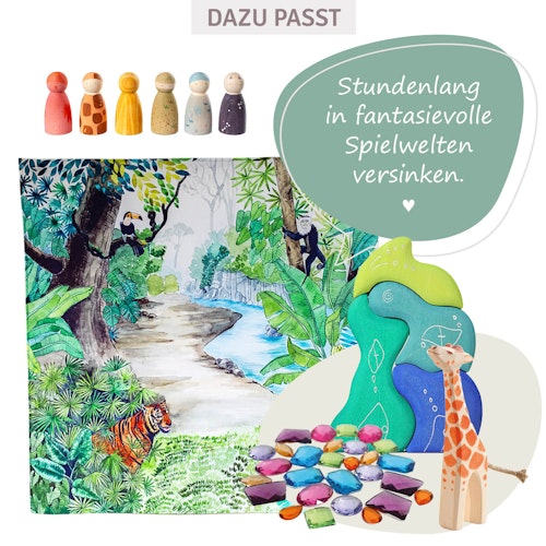 The Animal Crew: 6er Set Nins