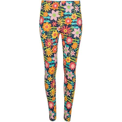 Damen Leggings Blumen
