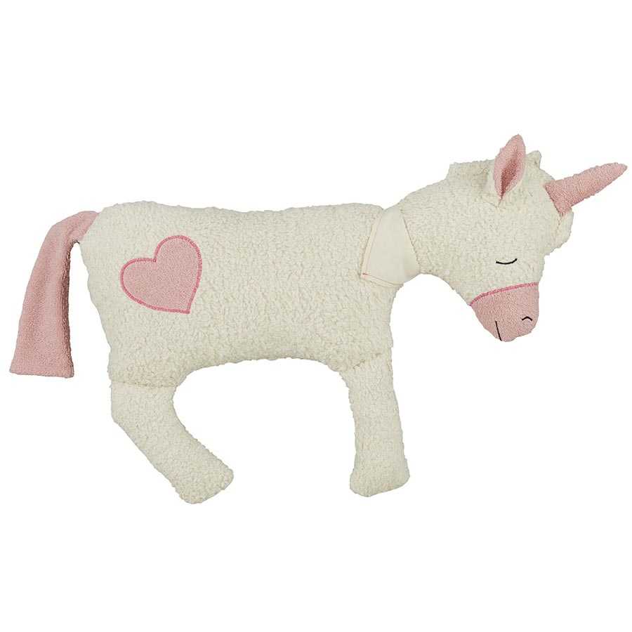 Einhorn XL Kuschelkissen Schurwolle