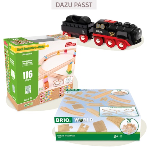 Batterie-Dampflok mit Wassertank 2 Teile ab 3 Jahren