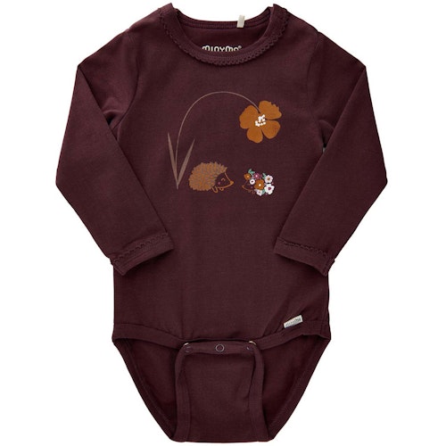 Langarm Body mit Igel
