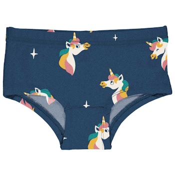 Hipster Briefs Einhörner dunkelblau