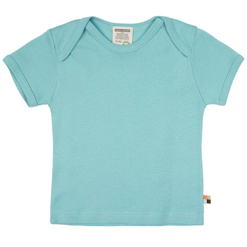Leichtes T-Shirt Rippe uni