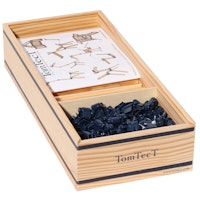TomTecT Baukasten 420-teilig - nur lange Holzplättchen