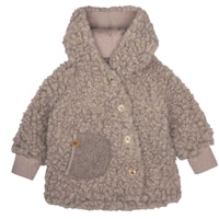 Wolle Plüsch-Mantel