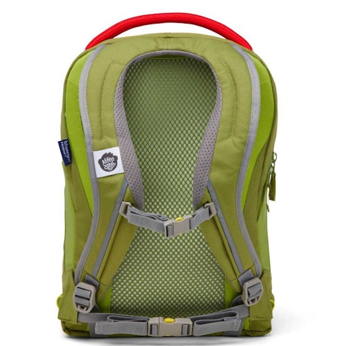Ergonomischer Rucksack 1-6 Jahre Drache grün