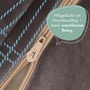 Vorschaubild Sessel Sitzsack für Kinder grau-blau - 72 x 75 x 42 cm