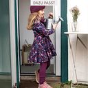 Vorschaubild Kleid Enfant Terrible langarm Motiv