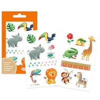 Kindertattoos Wilde Tiere